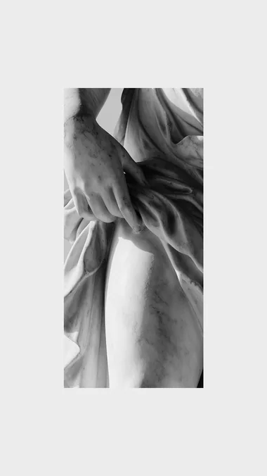 Flash #015 — Marble Hands fine line flash tattoo in Prague by Andrey Kovalov